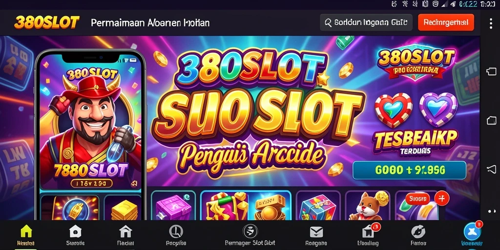 Tampilan gameplay seru dari 380SLOT dengan berbagai tema menarik.