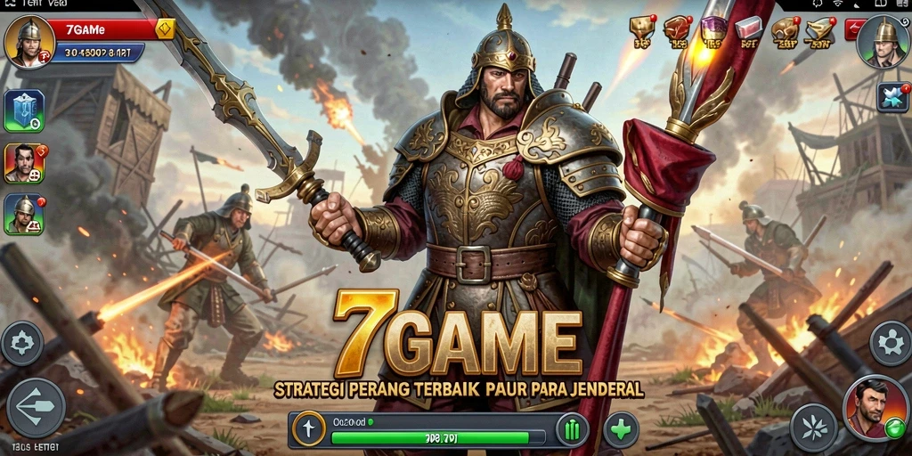 Gameplay seru 7GAME yang menantang strategi dan taktik.
