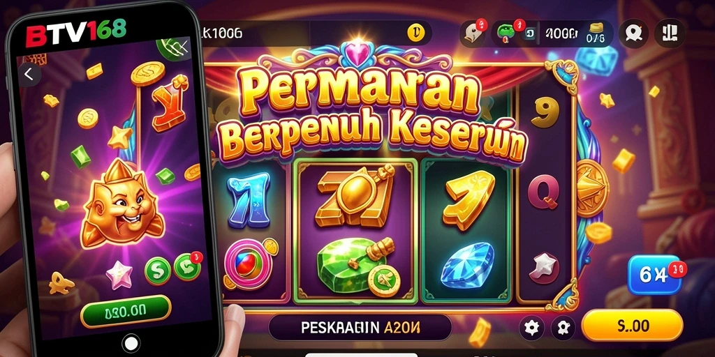 Tampilan gameplay Slot yang seru di BTV168.