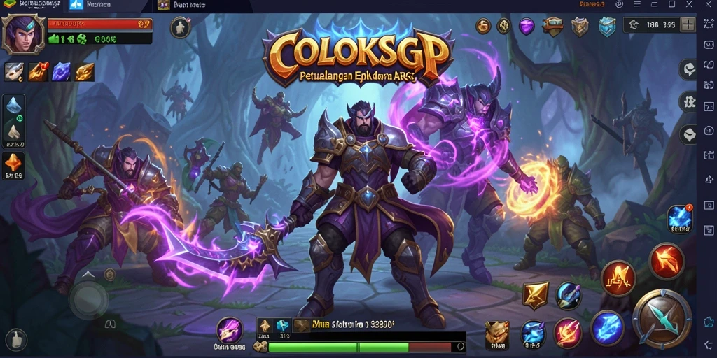 Tampilan aksi mendebarkan dalam dunia fantasi COLOKSGP.