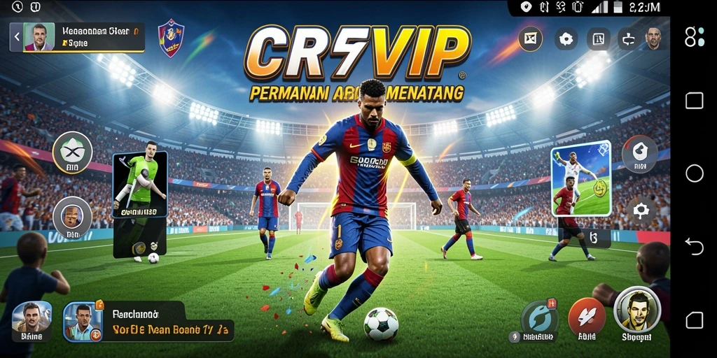Tampilan gameplay CR7VIP yang menegangkan dan penuh aksi.