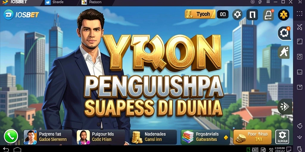 Tangkapan layar gameplay IOSBET yang penuh aksi Tycoon.