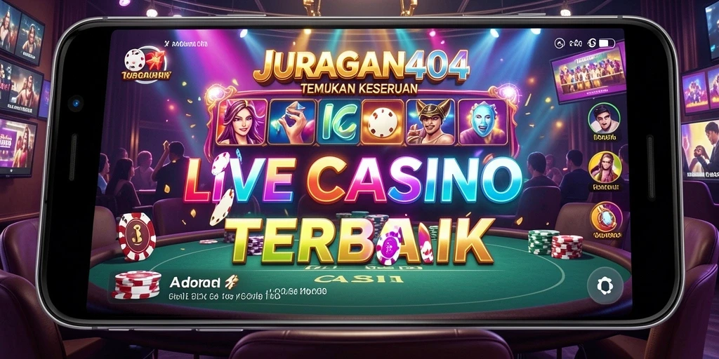 Gameplay seru di JURAGAN404 dengan dealer langsung dan berbagai pilihan permainan.
