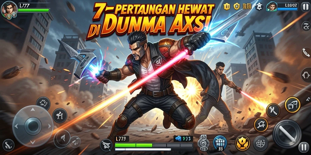 Tangkapan layar utama L777 menampilkan aksi mendebarkan di medan perang.