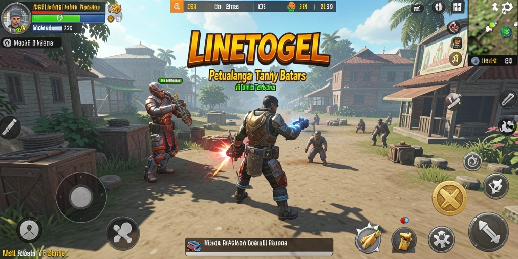 Tampilan gameplay yang menakjubkan dalam dunia terbuka.
