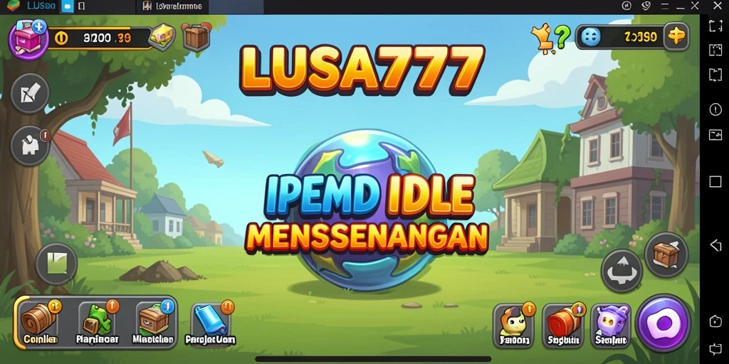 Tampilan gameplay seru dan menarik di LUSA777.