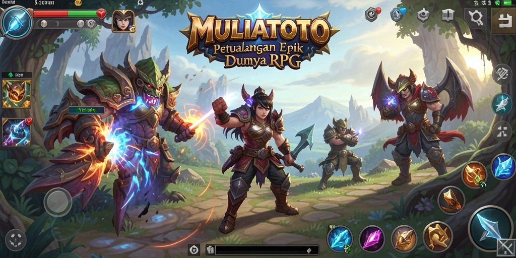 Gameplay seru dan grafik menawan di MULIATOTO.