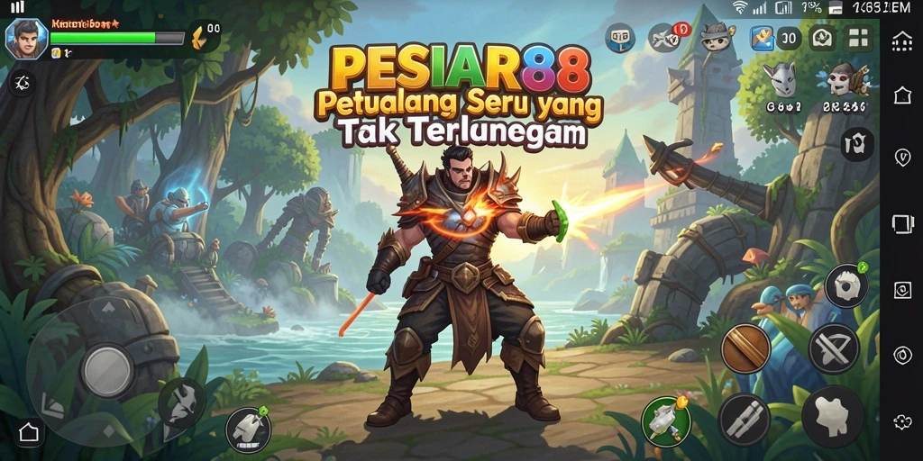 Tampilan gameplay PESIAR88 yang mendebarkan dan penuh tantangan.