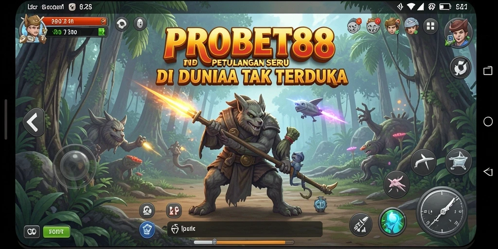 Tampilan gameplay seru dari PROBET88 yang memikat pemain.