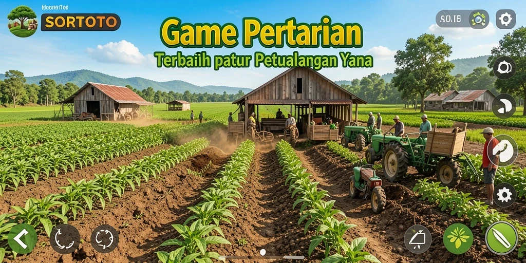 Tampilan gameplay SORTOTO yang menarik dan interaktif.