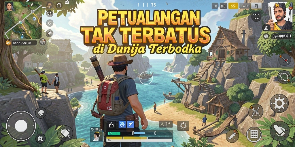 Gameplay T6 yang menakjubkan di dunia terbuka.