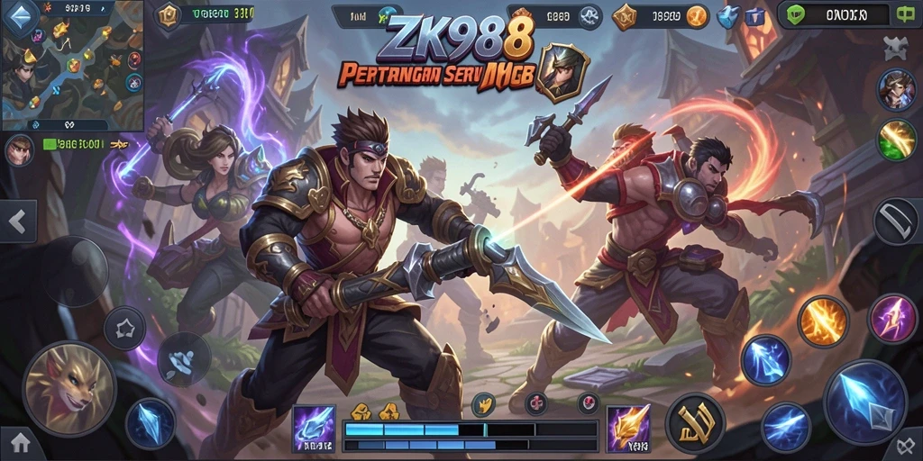 Gameplay seru dan strategi dalam ZK988.
